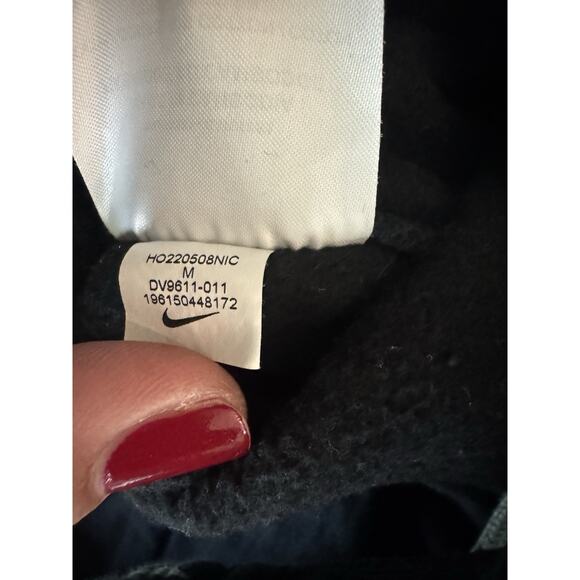 Nike Club Fleece Jogger Mens Medium Drawstring All Over Print Logo Pants - Picture 5 of 12